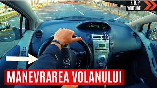 Circulația mâinilor pe volan  POZIȚIA MÂINILOR PE VOLAN  Școala de șoferi [upl. by Noimad]