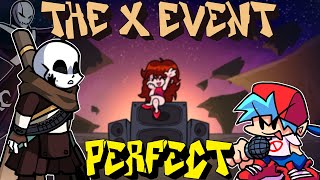 Friday Night Funkin  Perfect Combo  The X Event Mod Vs InkSans Update HARD [upl. by Lyndsey]