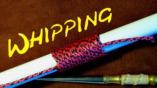 Common Whipping Great Covering Knot How to Tie [upl. by Marty635]