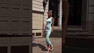 Trendy blue lace bodycon dress outfit of the day fashion style outfit shorts [upl. by Zoie]