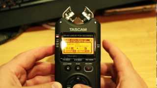 Tascam DR40 Feature Review [upl. by Lifton]