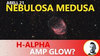 Nebulosa Medusa HAlpha Optolong e Amp Glow [upl. by Ahsik349]