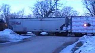 CN Freeport Local Freight Train Chase [upl. by Derron]