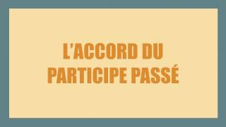 Laccord du participe passé auxiliaire être et avoir  COD  COI [upl. by Arrait472]