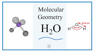 H2O Molecular Geometry [upl. by Aiksa131]