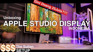 Apple Studio Display On A Minimal Desk Setup  Review [upl. by Dammahom]