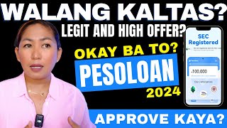 PesoLoan Quick Cash Loan OKAY pa rin ba this 2024 [upl. by Gudrin776]