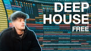 FREE FLP  DEEP HOUSE SELECTED STYLE 2024  FL Studio [upl. by Hermes428]