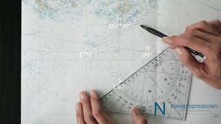Tänk som en kompass vid sjökortsarbete [upl. by Ademordna]