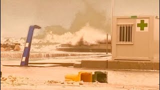 Torrevieja beaches WIPED OUT by a storm [upl. by Gord]