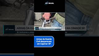 Armas da Guarda Civil desparecem em CajamarSP [upl. by Aikrahs91]