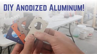 Anodize Your Own Aluminum Parts [upl. by Daitzman]