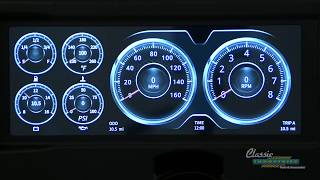 First Look 197387 ChevyGMC C10 Truck Invision Dash System from Auto Meter 7004 [upl. by Snowber]