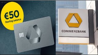 quotEntsperren Sie €50 Startguthaben Eröffnen Sie noch heute ein Konto bei der Commerzbankquot [upl. by Nedarb172]