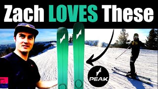 Getting a Second Opinion Zach Reviews The PEAK 104 SKIS by Bode Miller [upl. by Auric]