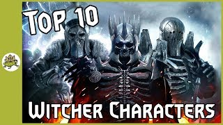 Top 10 most powerful Witcher characters lore amp backstory [upl. by Maziar48]