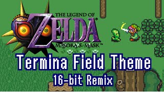 Majoras Mask  Termina Field Theme  16bit SNES Remix [upl. by Ocirred]