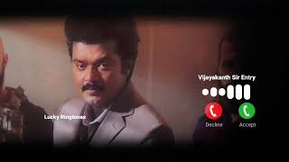 The GOAT Movie Vijaykanth Sir Entry Bgm Ringtone  TheGreatestofAllTime Movie Ringtones  GOAT Bgms [upl. by Eicyak]