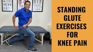 Top 6 Standing Glute Exercises To Help Knee Pain [upl. by Iel674]