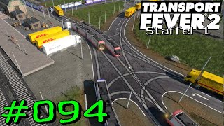 Transport Fever 2 094  Stau mit einfachen Mitteln Auflösen Gameplay German Deutsch [upl. by Anitsrhc152]