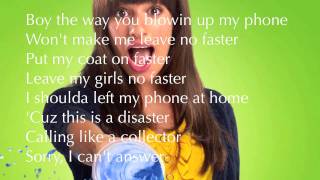 Glee Telephone with Lyrics NEW SONG [upl. by Hajidak]