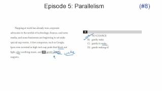 Episode 5 Parallelism New PSAT Writing [upl. by Lelia]