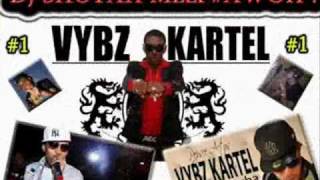 ★DJ SHUTAH  VYBZ KARTEL MIX EXCLUSIF MIX Part1 [upl. by Aiekan]