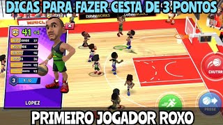 Estratégias Para Fazer Cesta de 3 Pontos no Mini Basketball Mobile PTBR Jogo Android [upl. by Orose794]