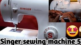 singer fm 2250 embroidery sewing machine 5 very useful features [upl. by Oralie]