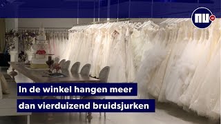 Grootste bruidsmodezaak ter wereld opent in Nederland [upl. by Ines921]