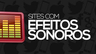 Sites com efeitos sonoros grátis 2 [upl. by Yarak]