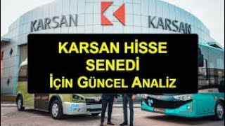 KARSN 100 TLYE GELDİĞİNDE  BEDELSİZ GELECEK🚀KARSAN TEMETTÜ SERİSİNE BAŞLIYOR🔥MEGA HİSSE🚀 [upl. by Elleuqar686]