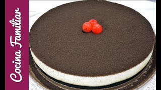 Tarta de oreo sin horno  Recetas de Javier Romero [upl. by Arvie128]