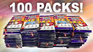 Opening 100 PACKS of MATCH ATTAX 202324 1200 cards [upl. by Imogen]