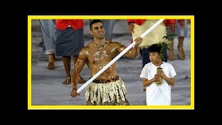 Tongas oiledup olympic flagbearer pita taufatofua qualifies for winter games [upl. by Nahtal]