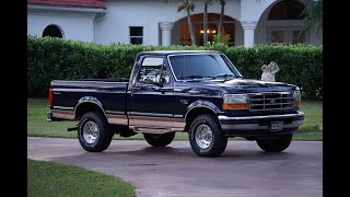 This 12K Mile 1995 Ford F150 Eddie Bauer 4x4 is a Highlight of the Desirable 9th Generation F Series [upl. by Bellew283]