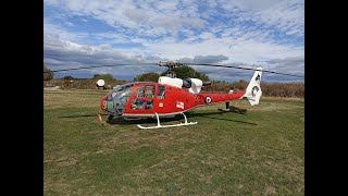 Old video new one linked in description Gazelle helicopter SA341HT2 test flight [upl. by Adaran147]