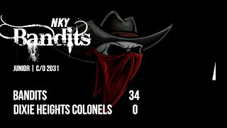 2024 NKY Bandits Junior vs Dixie Heights Highlights [upl. by Nocam]