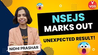 NSEJS Marks Out Unexpected Result 😵  Junior Science Olympiad  Nidhi Prashar  VOS [upl. by Leinadnhoj191]