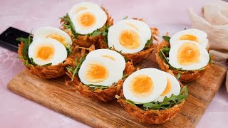 A tasty appetizer for Easter Try these amazing potato baskets [upl. by Aritak65]