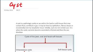 Odontogenic cyst [upl. by Eisak985]