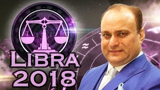 Libra Horoscope  Libra Yearly Horoscope for 2018 In Hindi [upl. by Pelpel84]