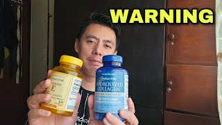 PURITANS PRIDE REVIEW HYDROLYZED COLLAGEN vloggingday mamaph skincare puritans hydrolized [upl. by Gayleen]