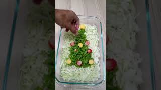 SALADA DECORADA PARA O NATAL [upl. by Assylem]