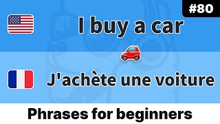 🇫🇷 Daily French for Beginners Pick Up One Phrase Each Day  quotI buyquot 80 [upl. by Ardnuahs]