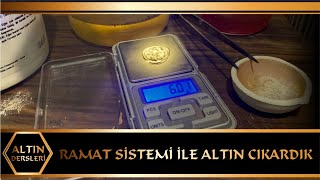 RAMAT SİSTEMİ İLE ALTIN ÇIKARMA [upl. by Llerrit]