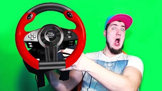 САМЫЙ НЕ ДОРОГОЙ игровой РУЛЬ для ПК  ОБЗОР Руль Speedlink Trailblazer Racing Wheel [upl. by Neirb]