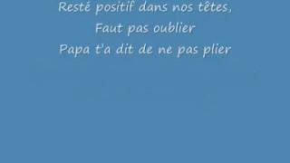 paroles Positif de Matt Houston et P square [upl. by Colly953]