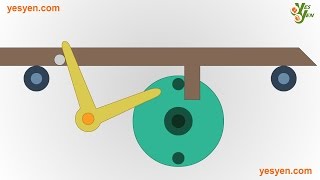 507 Mechanical Movements  No 153  Reciprocator [upl. by Ilecara]