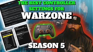 The BEST controller settings for Call of Duty Warzone amp iCue setting for Scuf Envision Pro [upl. by Egres119]